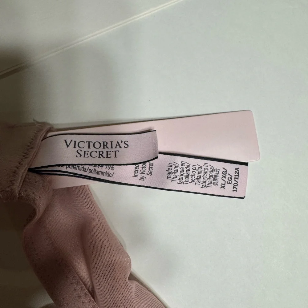 Victoria Secret Pink Lace Bodysuit. New. - Picture 6 of 6